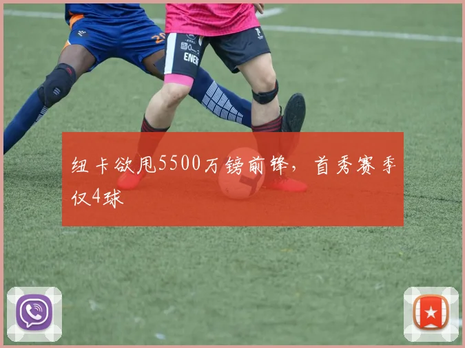 纽卡欲甩5500万镑前锋，首秀赛季仅4球